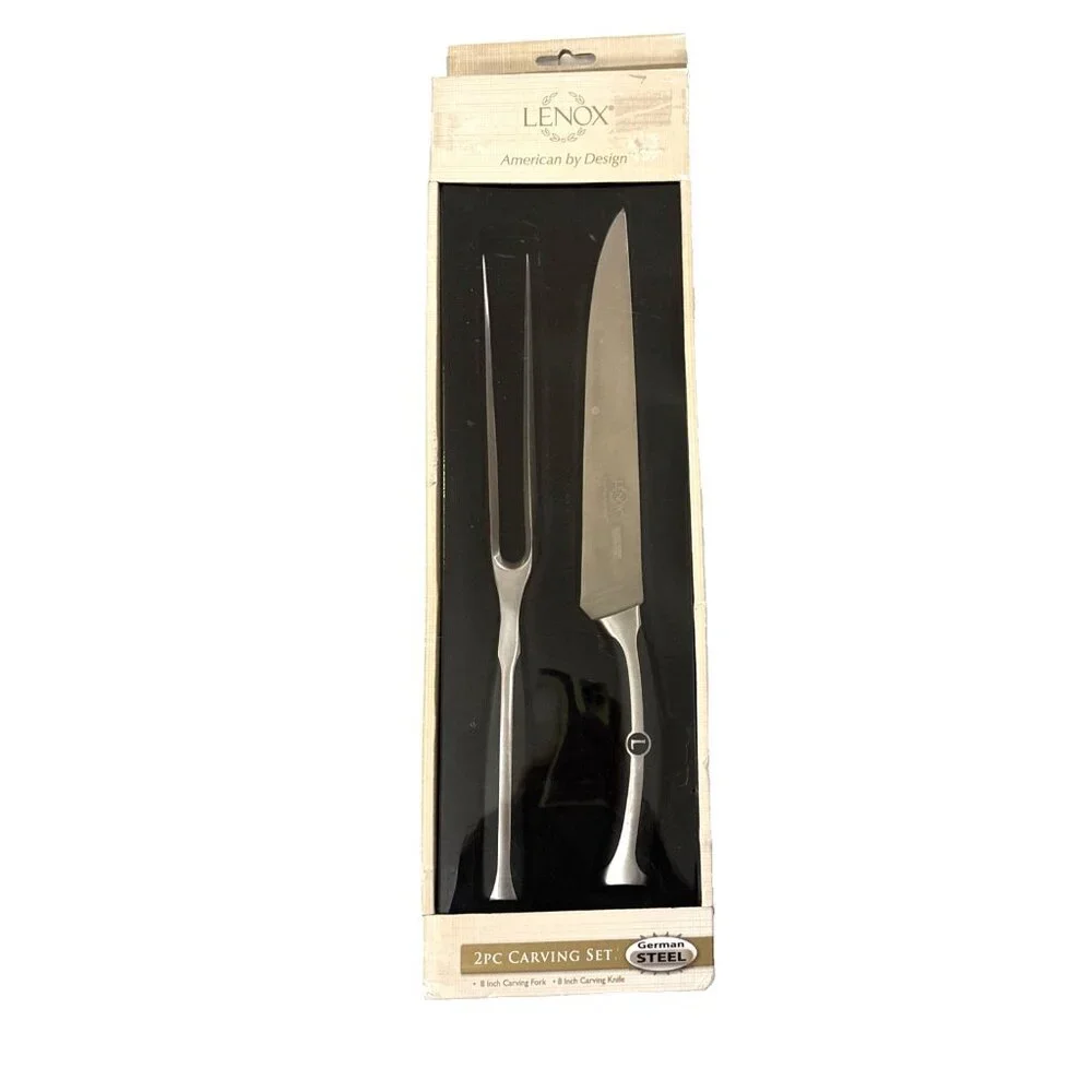Lenox American By Design 2 Piece German Steel Carving Set
